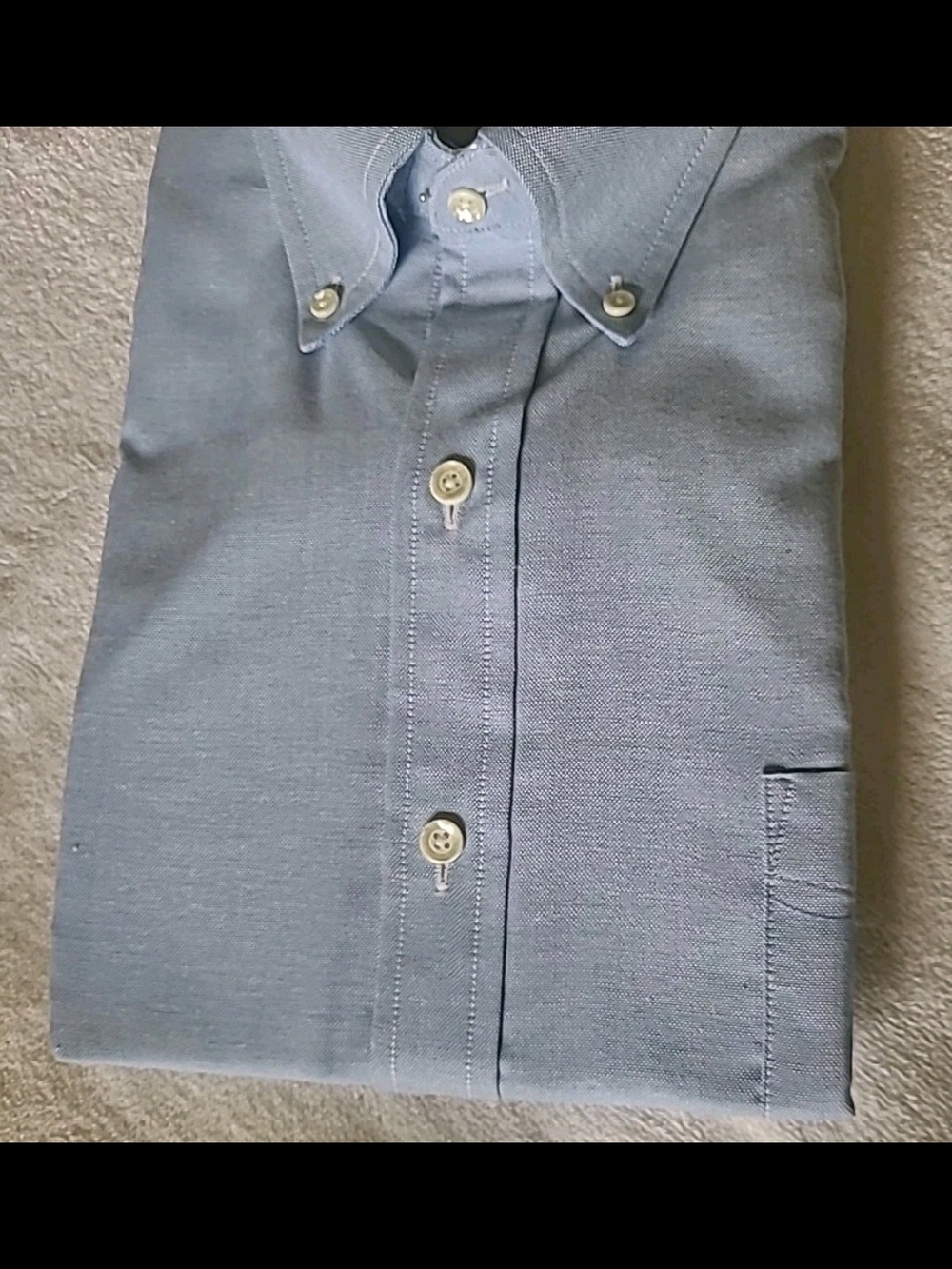 Arnie Men's Light Blue Button-Down Dress Shirt Size 17 32/33 NWT - Picture 5 of 11